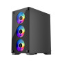 Корпус для ПК 1stPlayer X2-M-BK-4F1-PS-600FK-EU