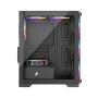 Корпус для ПК 1stPlayer X2-M-BK-4F1-PS-600FK-EU
