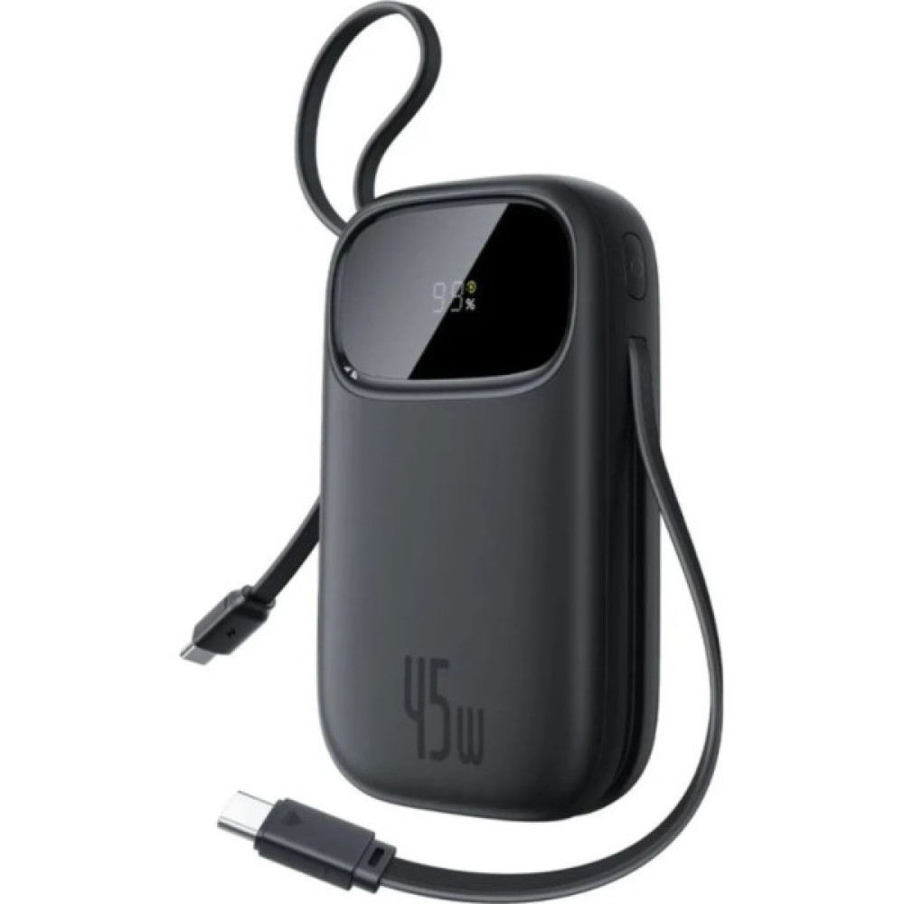 Батарея універсальна Baseus EnerFill FC31 Qpow 3 20000mAh 45W PD/3.0 QC/4.0 Black (E0028D00 / P10082105123-00)