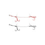Оснащення Savage Gear Carbon49 Double Stinger 2/0 18cm 23kg (2 шт/уп.) (1854.03.02) Оснащення Savage Gear Carbon49 Double Stinger 2/0 18cm 23kg (2 шт/уп.) (1854.03.02)