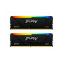 Модуль пам'яті для комп'ютера DDR4 64GB (2x32GB) 3600 MHz FURY Beast RGB Kingston Fury (ex.HyperX) (KF436C18BB2AK2/64) Модуль пам'яті для комп'ютера DDR4 64GB (2x32GB) 3600 MHz FURY Beast RGB Kingston Fury (ex.HyperX) (KF436C18BB2AK2/64)