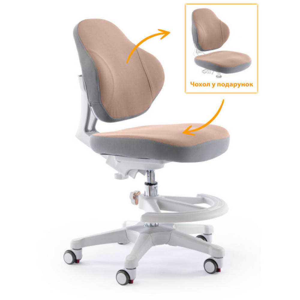 Дитяче крісло ErgoKids Mio Classic Y-405 Brown (Y-405 BR)