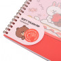 Зошит Yes А5 Line Friends пластикова обкладинка 80 аркушів, лінія (765737) Зошит Yes А5 Line Friends пластикова обкладинка 80 аркушів, лінія (765737)