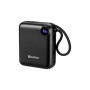 Батарея універсальна Sandberg 10000mAh PD/3.1/20W, QC/3.0, USB-C In/Out, with 2 cables USB-C (421-26)