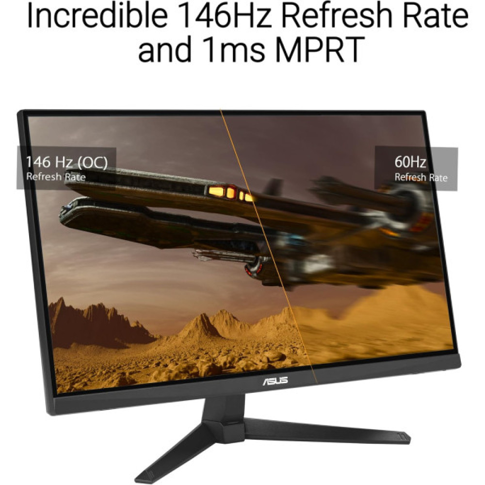 Монітор Asus 23.8" TUF Gaming VG249QE5A HDMI, DP, MM, IPS, 146Hz, 1ms, sRGB 125%, AdaptiveSync