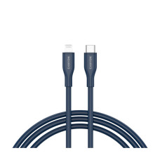 Дата кабель USB-C to Lightning 1.0m CLNM60 C-L 60W MFI Silicon Blue Canyon (CNS-CLNM60SC10DB)