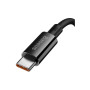 Дата кабель USB 2.0 AM to USB-C 2.0m Superior Fast Charging 100W cluster black Baseus (P10320102114-02) Дата кабель USB 2.0 AM to USB-C 2.0m Superior Fast Charging 100W cluster black Baseus (P10320102114-02)