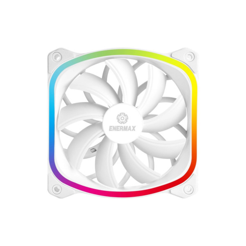 Кулер до корпусу Enermax SquA RGB White (UCSQARGB12P-W-SG)