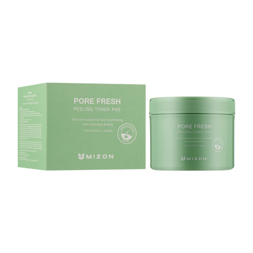 Пілінг для обличчя Mizon Pore Fresh Peeling Toner Pad 130 мл (8809663751975)
