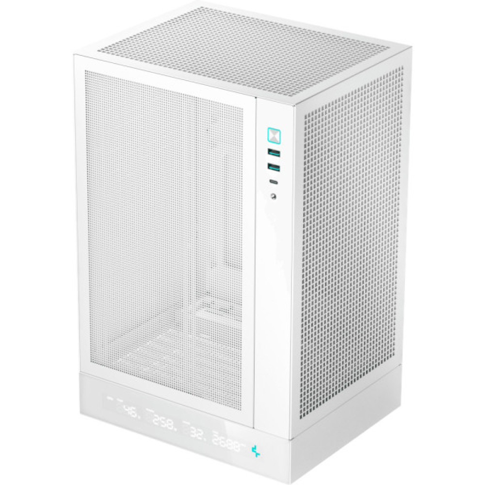 Корпус Deepcool CH170 Digital White (R-CH170-WHNPI0D-G-1)
