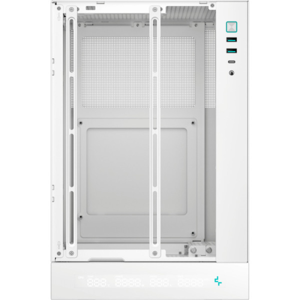Корпус Deepcool CH170 Digital White (R-CH170-WHNPI0D-G-1)
