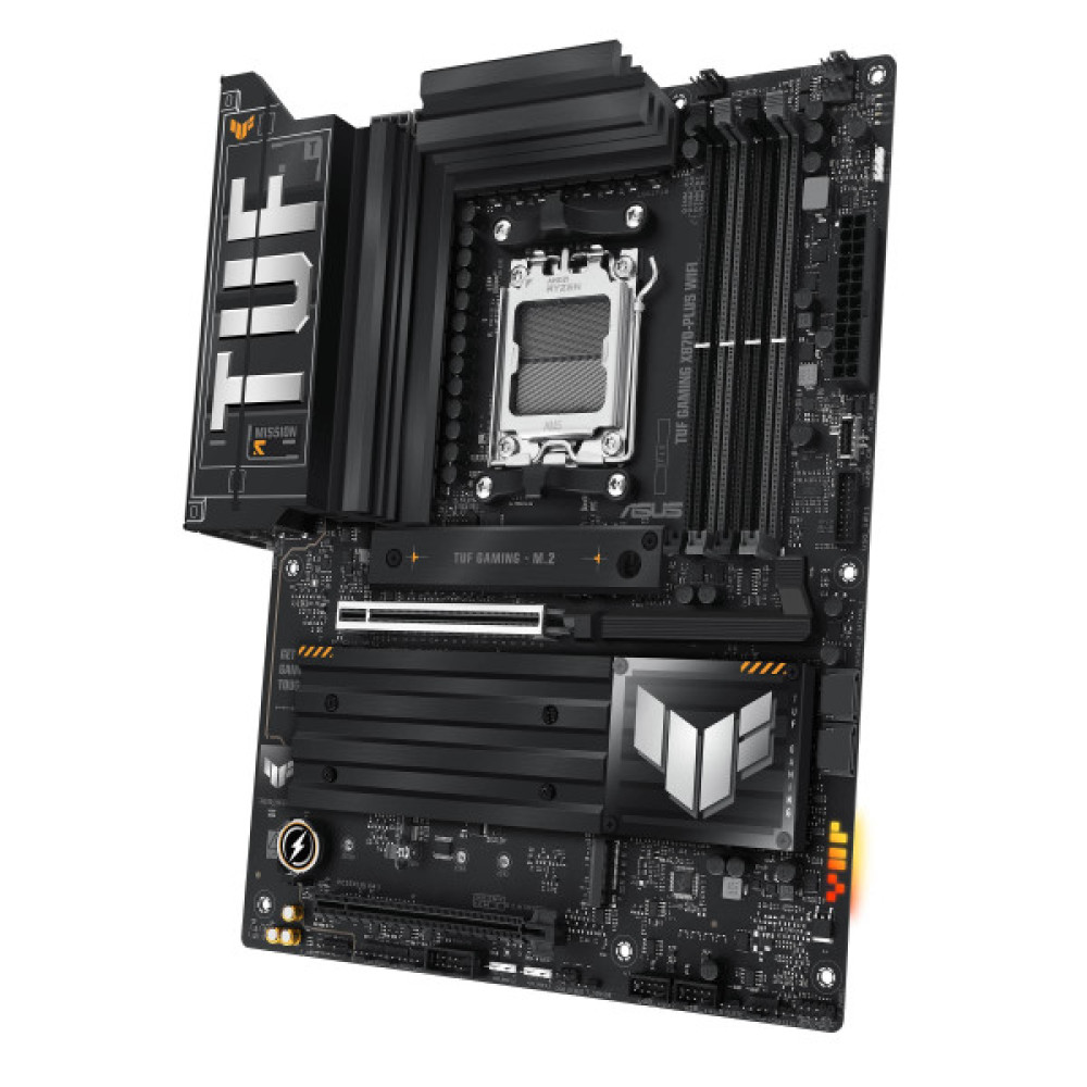 Материнcька плата ASUS TUF GAMING X870-PLUS WIFI sAM5 X870 4xDDR5 M.2 HDMI Wi-Fi BT ATX