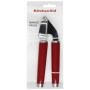 Прес для часнику KitchenAid Coreline 19 см червоний (KAG132OHERE) Прес для часнику KitchenAid Coreline 19 см червоний (KAG132OHERE)