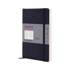 Тижневик Axent датований 2026 Partner Soft Skin, 145х210, синій (8810-26-02-A)