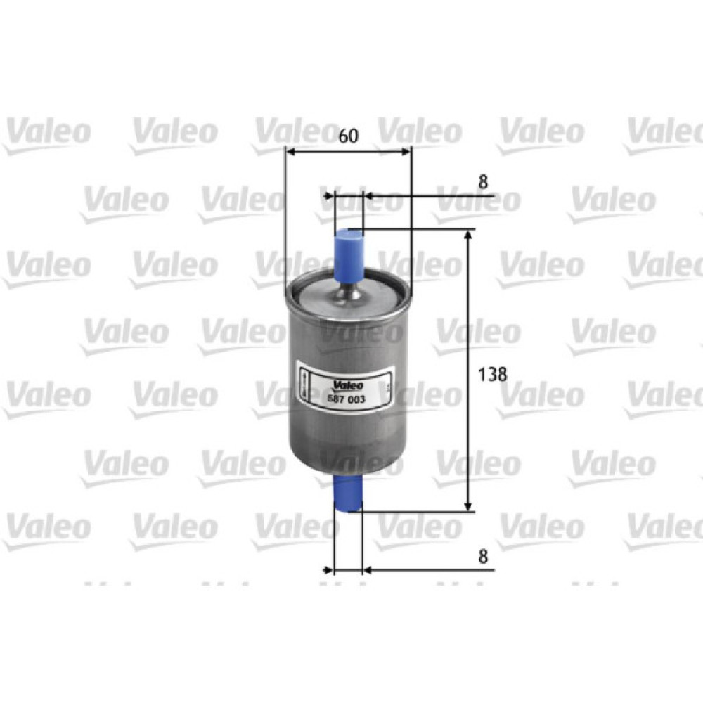 Фільтр паливний Valeo 587003 Фільтр паливний Valeo 587003
