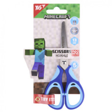 Ножиці Yes Minecraft 13см з гумовими вставками (480459)