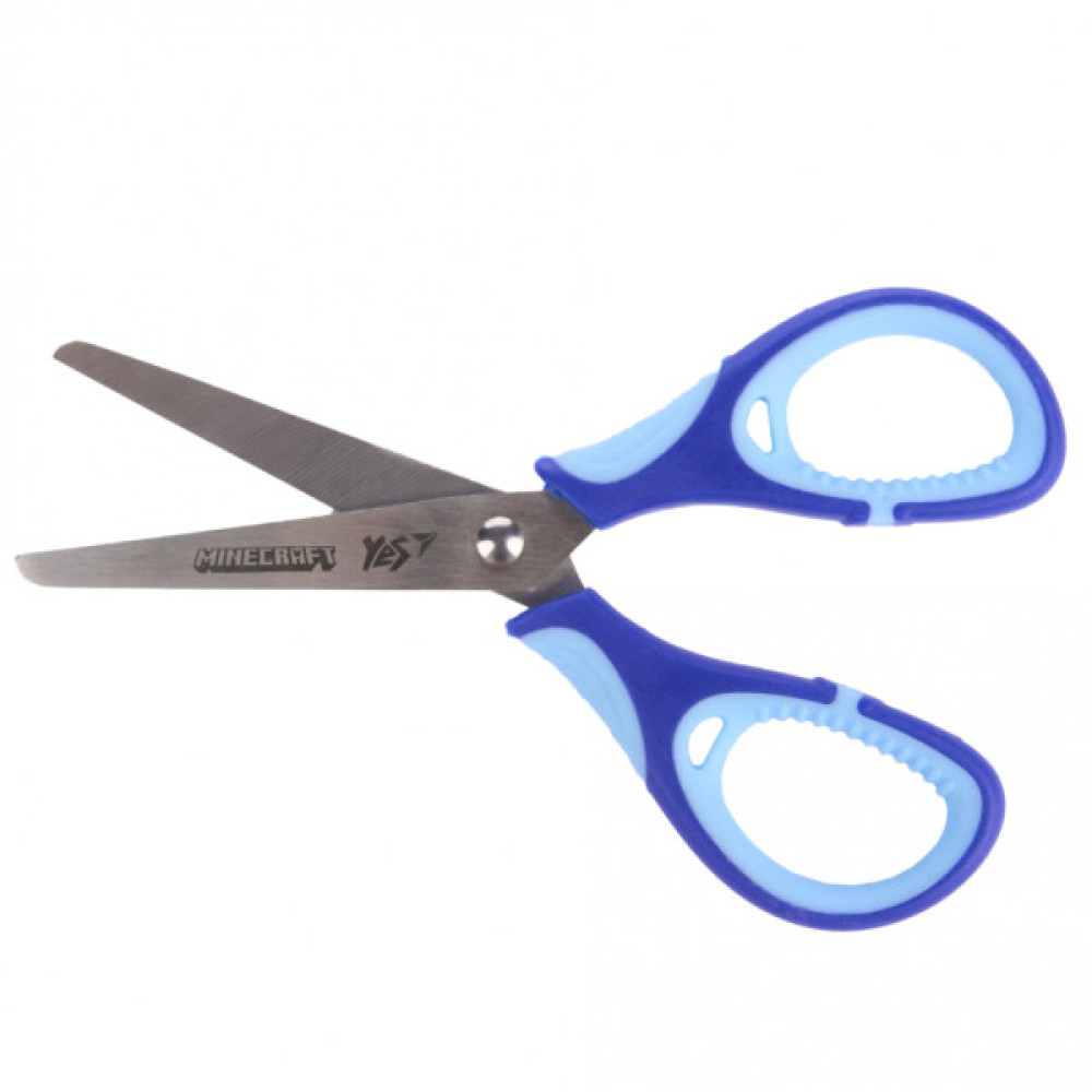 Ножиці Yes Minecraft 13см з гумовими вставками (480459)