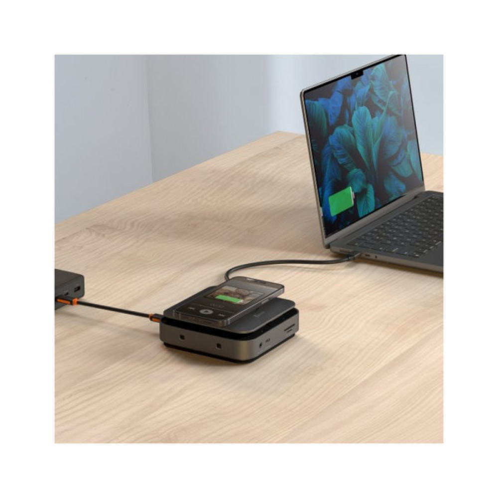 Порт-реплікатор J5create Dock-Station USB-C 10-in-1 (HDMI/PD/USB-A/USB-C/LAN) (JCD3199-N)