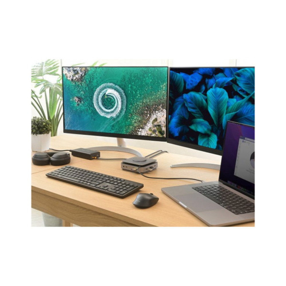 Порт-реплікатор J5create Dock-Station USB-C 10-in-1 (HDMI/PD/USB-A/USB-C/LAN) (JCD3199-N)