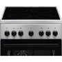 Плита Electrolux електрична склокерамічна, 58л, 50x60см, конвекція, пара, нерж