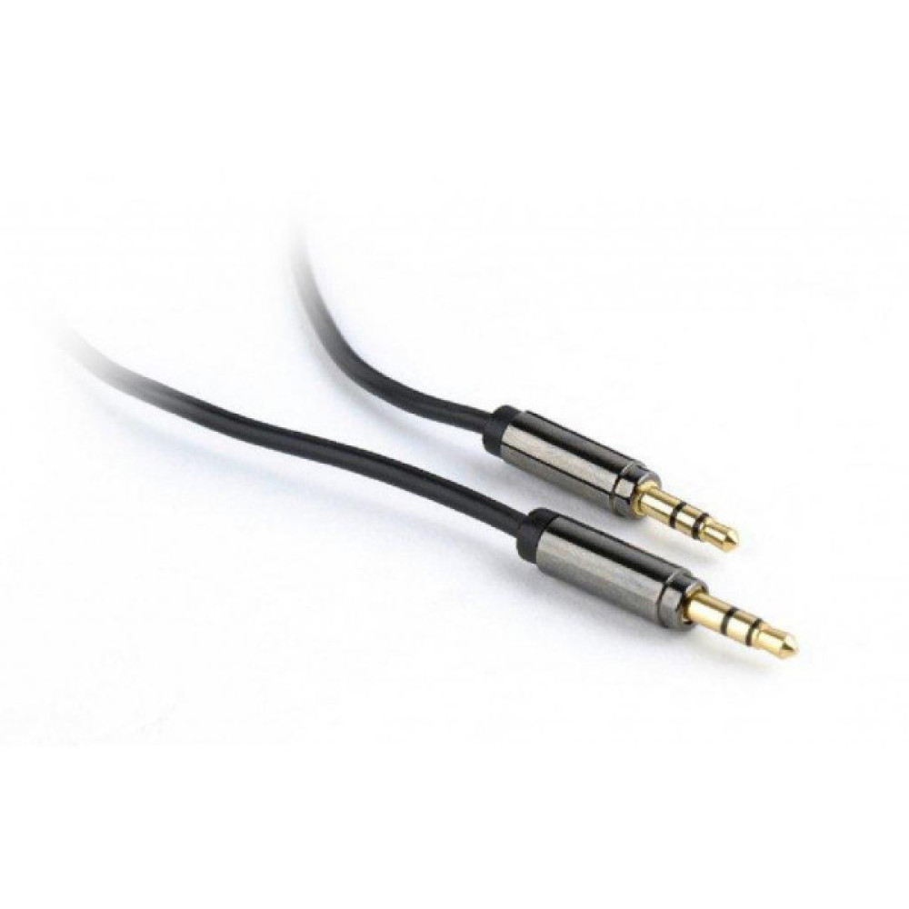 Кабель мультимедійний 3.5mm M to 3.5mm M 0.75m Cablexpert (CCAP-444-0.75M)