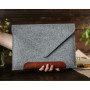Чохол до ноутбука Gmakin 13" GM10 Grey/Brown для MacBook Pro 13 (GM10-13New)