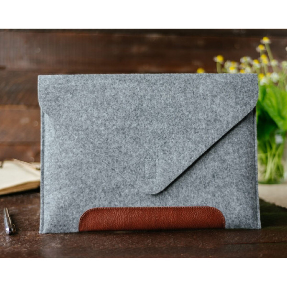 Чохол до ноутбука Gmakin 13" GM10 Grey/Brown для MacBook Pro 13 (GM10-13New)