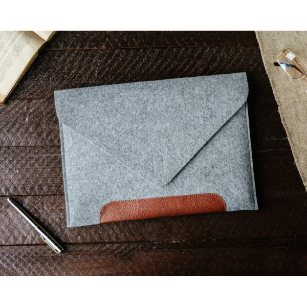 Чохол до ноутбука Gmakin 13" GM10 Grey/Brown для MacBook Pro 13 (GM10-13New)