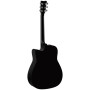 Гітара електроакустична Yamaha FGX800C Black