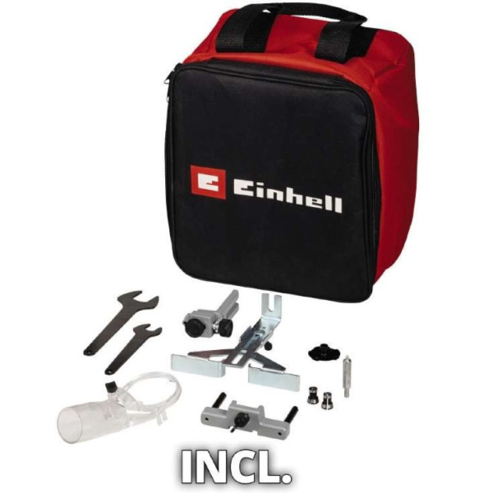 Фрезер акумуляторний Einhell Professional TP-RO 18 SetLI BL - Solo 18В цанга 6 та 8мм 10000-30000об/хв 1.34кг без АКБ та ЗП