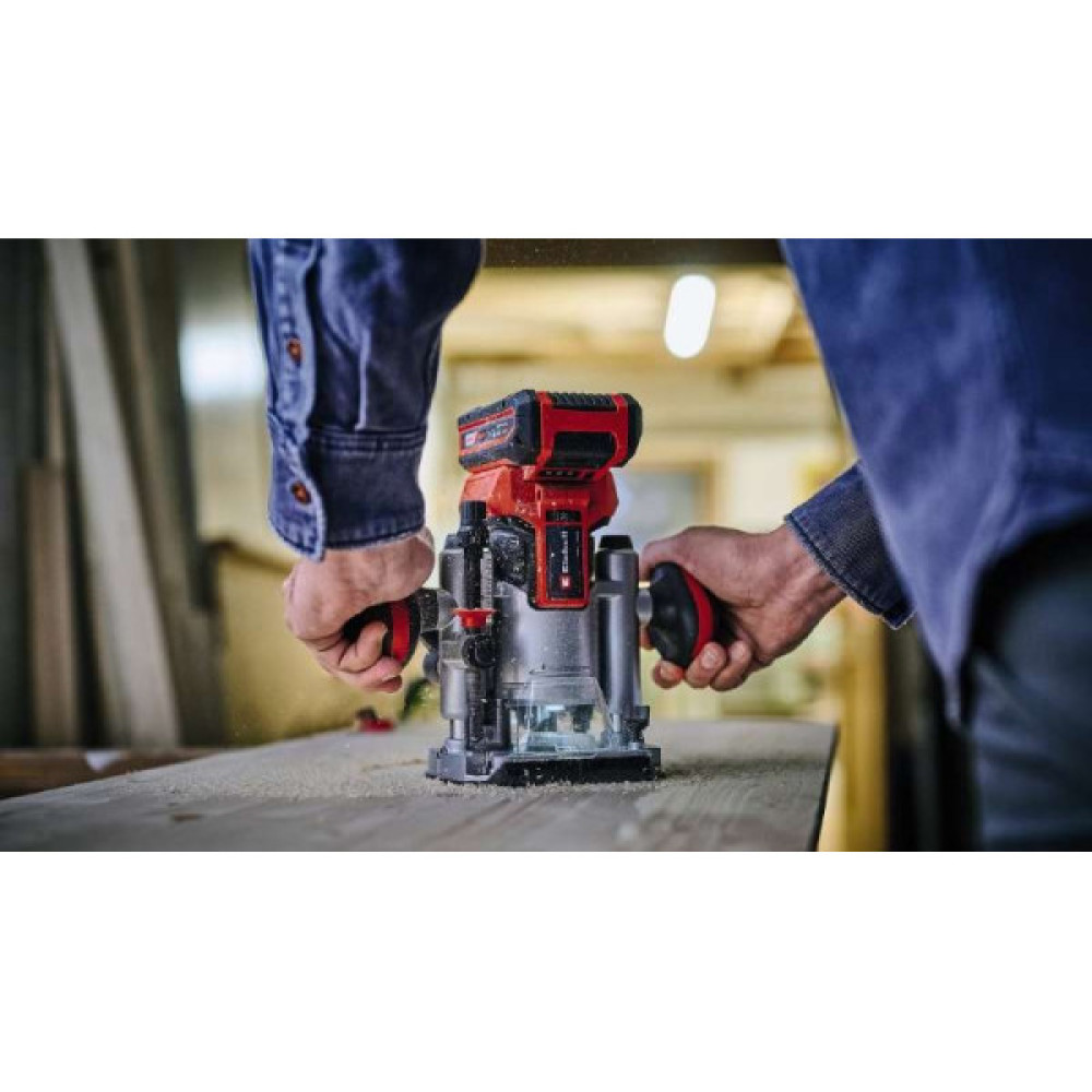 Фрезер акумуляторний Einhell Professional TP-RO 18 SetLI BL - Solo 18В цанга 6 та 8мм 10000-30000об/хв 1.34кг без АКБ та ЗП
