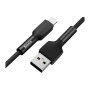 Дата кабель USB 2.0 AM to Lightning 1.0m black Baseus (CALGJ-01)