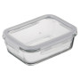 Харчовий контейнер Ardesto Gemini прямокутний, 1.06л, боросилікатне скло, прозорий (AR1210BRC)