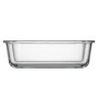 Харчовий контейнер Ardesto Gemini прямокутний, 1.06л, боросилікатне скло, прозорий (AR1210BRC)