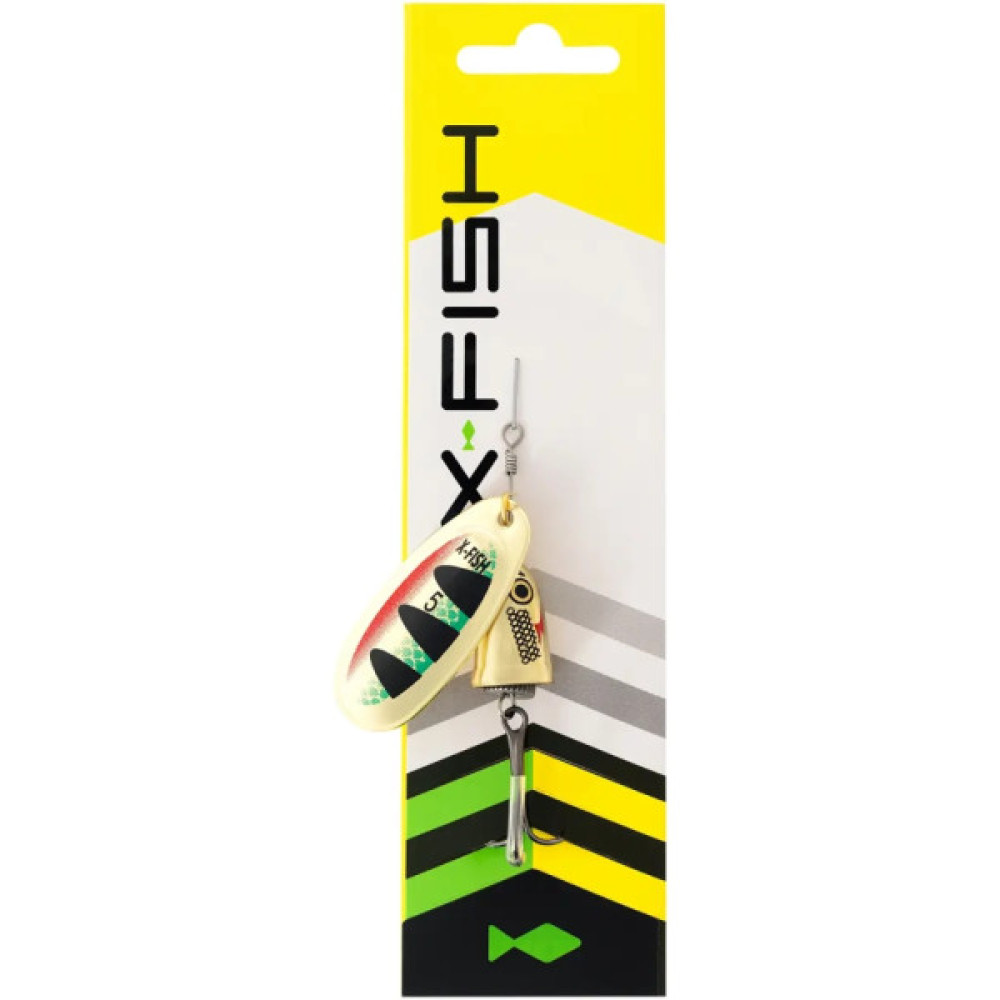Блешня X-Fish Wolf 12,5g 5 Perch (1917.05.53)