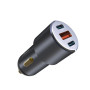 Зарядний пристрій XO CC45 1 USB QC 3.0 + 2 Type-C PD (60W) Black (XO-CC45-BK) Зарядний пристрій XO CC45 1 USB QC 3.0 + 2 Type-C PD (60W) Black (XO-CC45-BK)