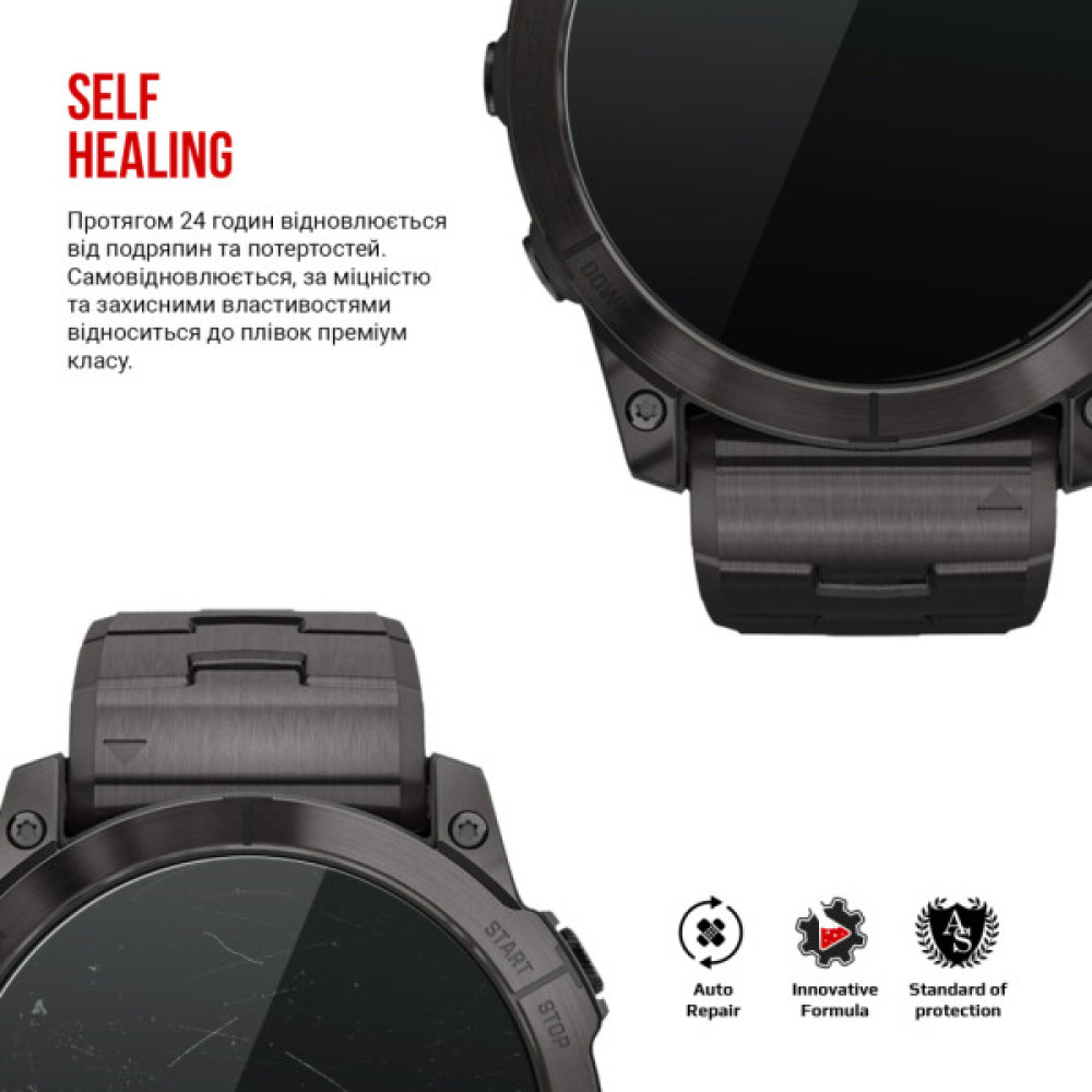 Плівка захисна Armorstandart Garmin Fenix 7X Sapphire Solar 51mm 6 pcs (ARM85997)