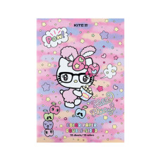Кольоровий папір Kite А4 двосторонній Hello Kitty 15арк/15 кол (HK24-250)