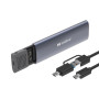 Кишеня зовнішня Sandberg SSD M.2, (NVMe) M-Key USB Type-C 3.2 (136-39) Кишеня зовнішня Sandberg SSD M.2, (NVMe) M-Key USB Type-C 3.2 (136-39)