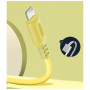 Дата кабель USB 2.0 AM to Lightning 1.0m soft silicone yellow ColorWay (CW-CBUL043-Y) Дата кабель USB 2.0 AM to Lightning 1.0m soft silicone yellow ColorWay (CW-CBUL043-Y)