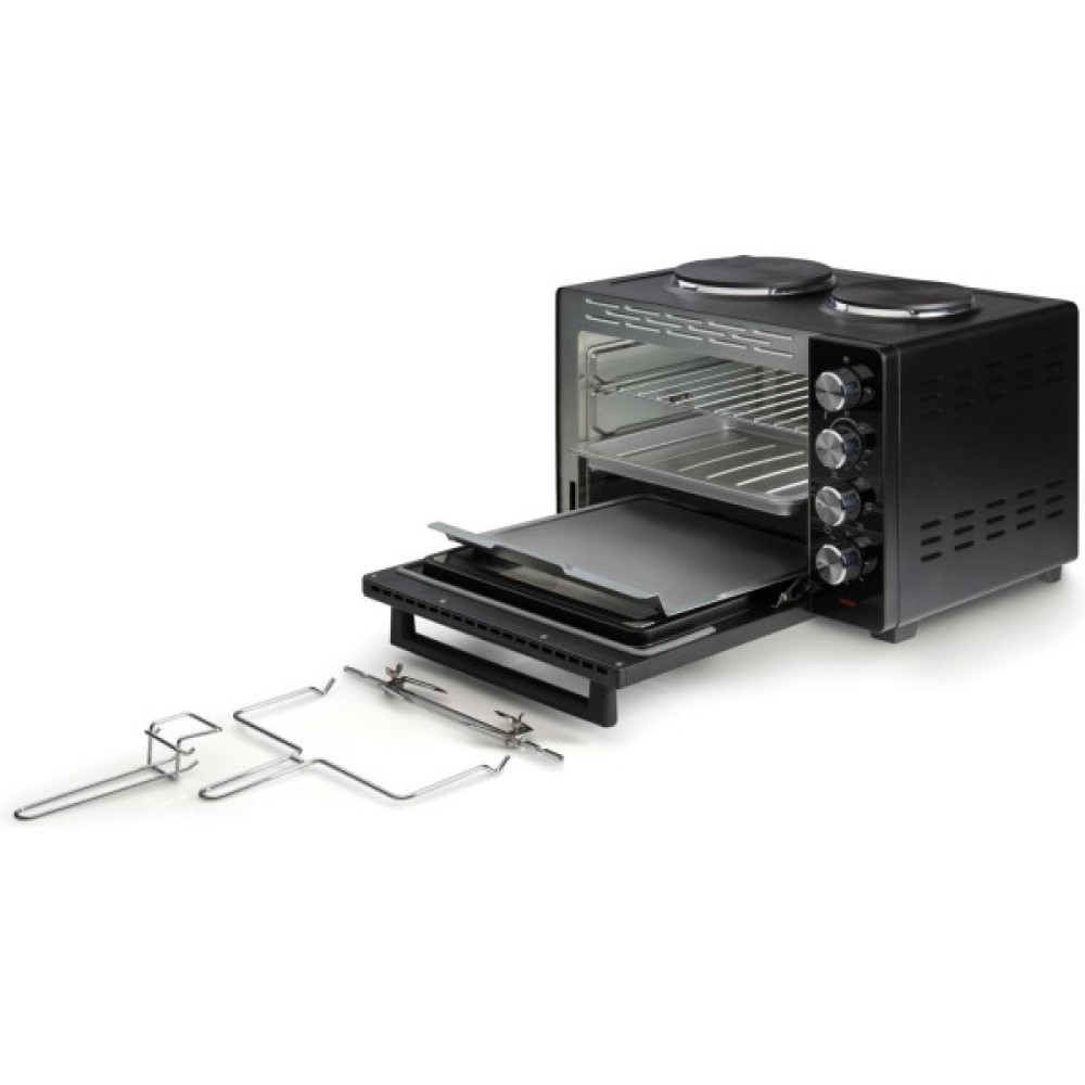 Міні піч Gorenje, 30л, 52x32х40.5см, 2 електричні конф., чорний