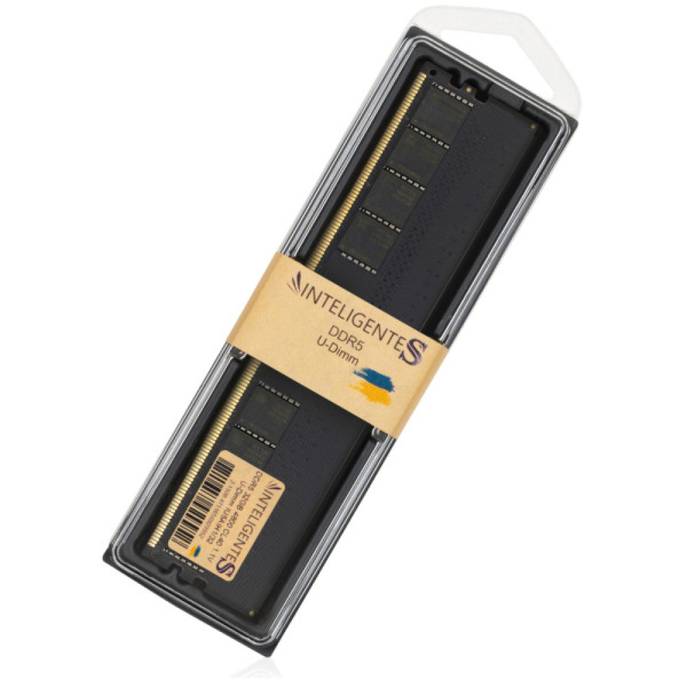Модуль пам'яті для комп'ютера DDR5 32GB 4800 MHz INTELIGENTES (IU5AIH1/32)