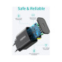 Зарядний пристрій Choetech 1xUSB 20W (1 USB-C) PD matte wall charger black (Q5004-EU-BK) Зарядний пристрій Choetech 1xUSB 20W (1 USB-C) PD matte wall charger black (Q5004-EU-BK)
