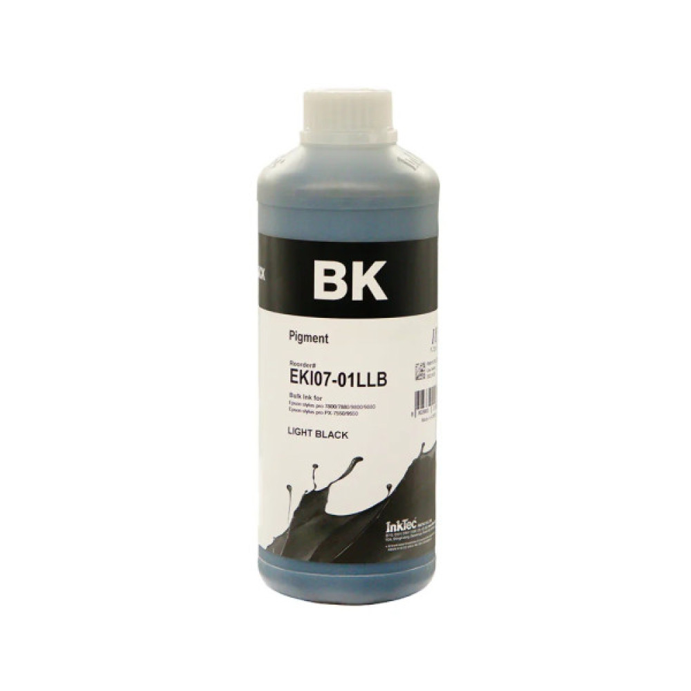 Чорнило InkTec Epson LFP Pigment Light Black 1L (EKI07-01LLB)