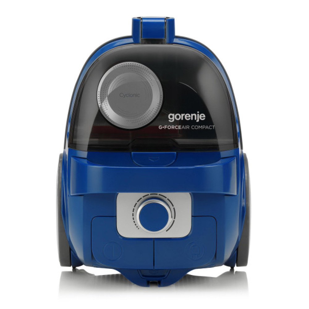 Пилосос Gorenje контейнерний, 800Вт, конт пил -2.2л, HEPA, телескоп трубка, синій