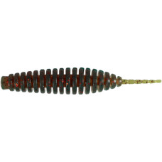 Силікон рибальський FishUP Tanta 2.5" 019 - Motor Oil/Red (8шт/уп) (1864.13.90)