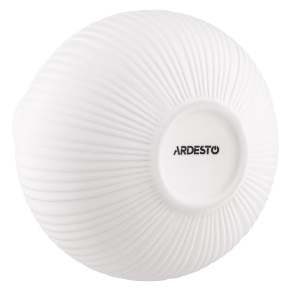 Ваза Ardesto Lucca, 13х15.5см, порцеляна, білий (AR3802W)