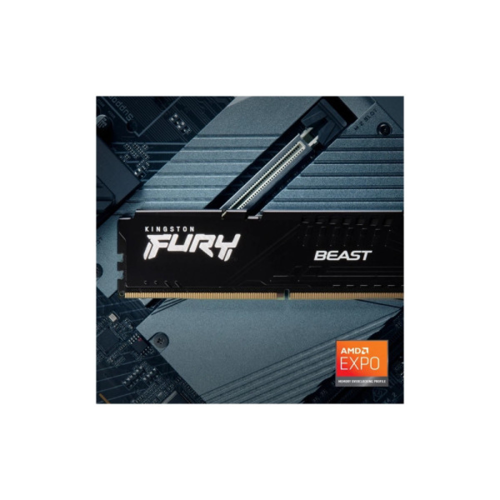 Модуль пам'яті для комп'ютера DDR5 8GB 6000 MHz Beast AM5 Black Fury (KF560C36BBE-8)