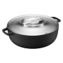 Каструля Fiskars Norden Grill з кришкою чавунна 6 л (1066430)