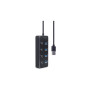Концентратор Gembird USB 3.0 4 ports switch black (UHB-U3P4P-01) Концентратор Gembird USB 3.0 4 ports switch black (UHB-U3P4P-01)